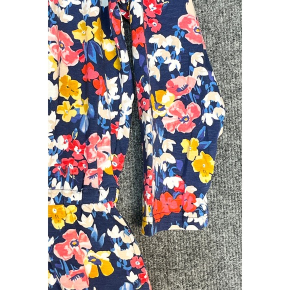Joules Vibrant Blue Floral Midi Dress - Picture 8 of 16